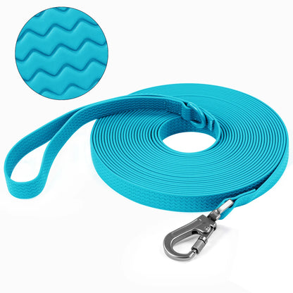 1.8M 3M 5M 10M  PVC Dog Leash large dog Medium non-slip Waterproof and easy to clean running dog training Leash long strong Beauty World Shop