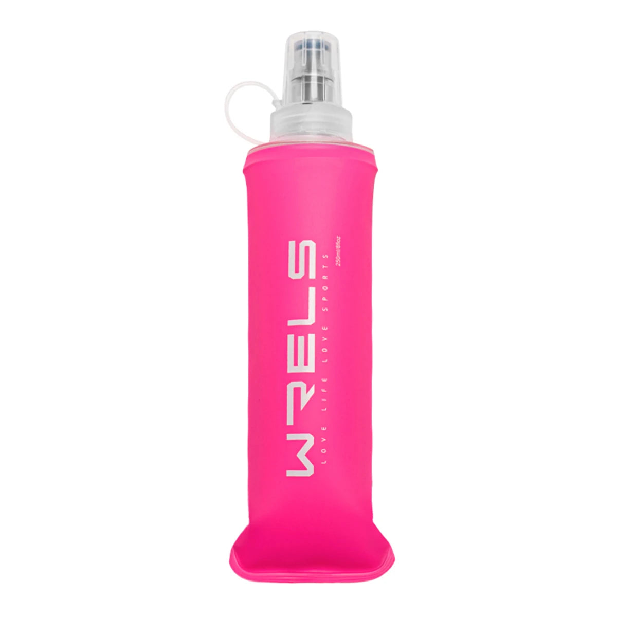 1pc150ml/250ml/500ml Outdoor Collapsible Silicone Bite Size Water Bottle Running Camping Hiking Travel Convenient Water Bottle Beauty World Shop