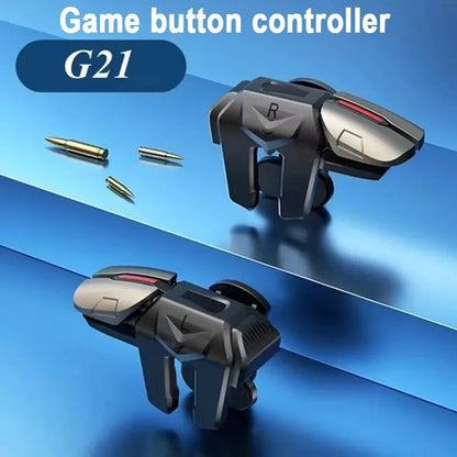 G21 Mobile Gam-ing Triggers Ergonomic Trigger Retractable Phone Game Controller Avoid Sensitive Shot Aim Buttons Minimal Plug Beauty World Shop