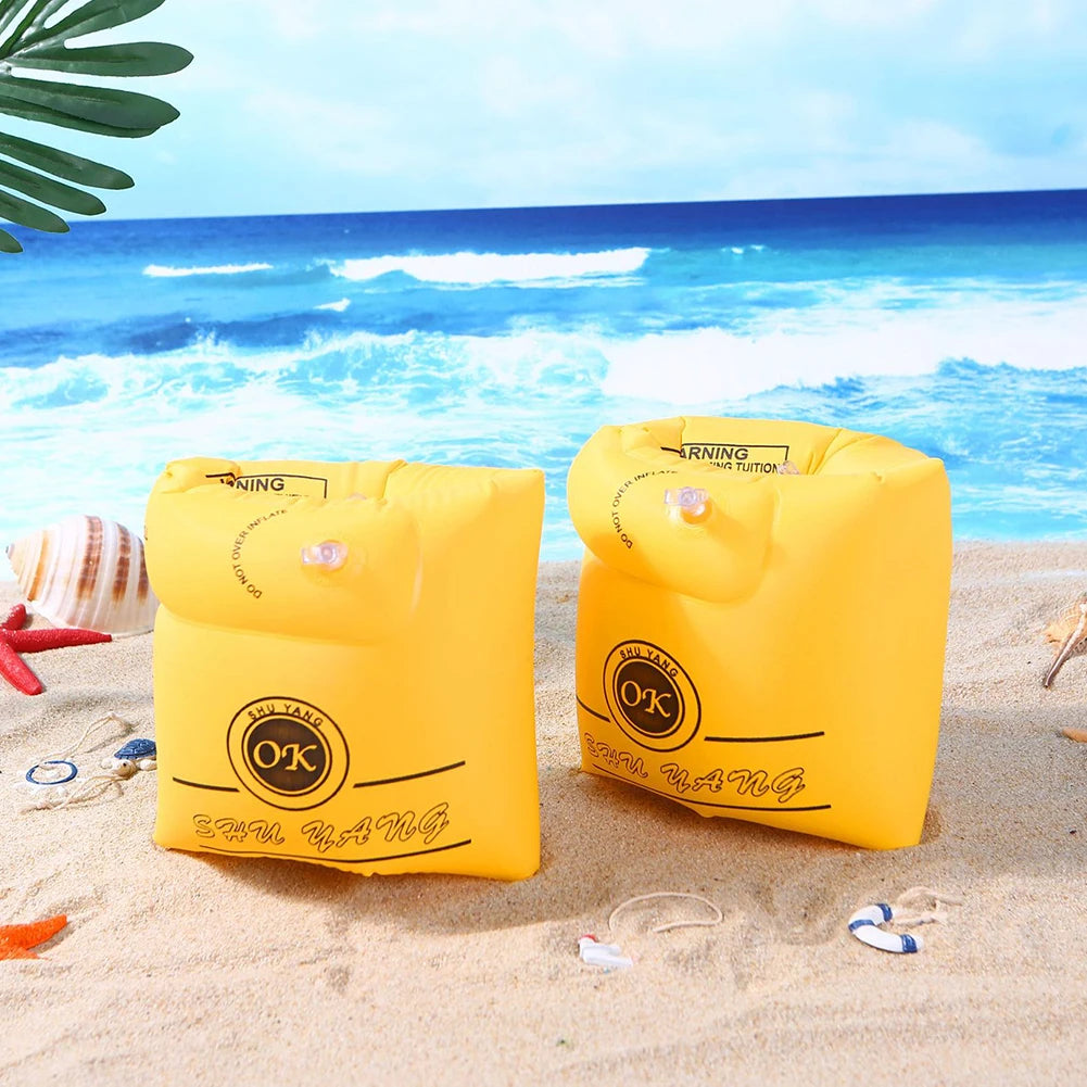 1 Pair/2pcs Thickened Inflatable Water Sleeve for Adult Water Sports Pool Swimming Trainer Buoyancy Arm Rings Swimming Buoy Beauty World Shop