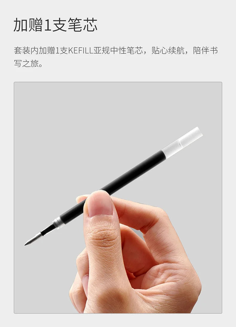 KACO 0.5mm MIDOT Gel Ink Pens, Quick-drying Press Smooth Writing Pen, High Volume for Taking Exams Grading Homework Doing Papers Beauty World Shop
