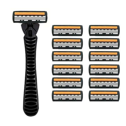 Shaver Brand New Design Men Razor Shaving two Layer Shaver Reusable Razor Imported Blade Multi Tool Head Change Beauty World Shop