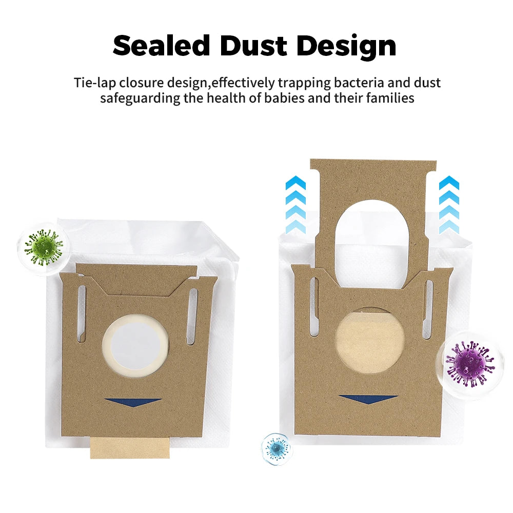Accessories For ECOVACS Deebot T8 AIVI N8 Pro AIVI N9 N10 N10 Plus Side Brush,Main Brush,  Filter, Dust Bag,Hepa Filter Beauty World Shop