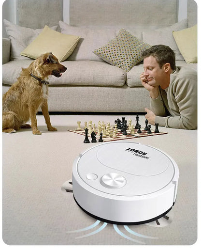 NEW USB Sweeping Robot Vacuum Cleaner Mopping 3 In 1 Smart Wireless 1500Pa Dragging Cleaning Sweep Floor for Home Office Beauty World Shop