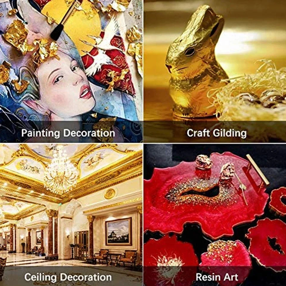 Gold and Silver Artificial Paper Cake Dessert Decoration Crafts 100 Pieces Beauty World Shop