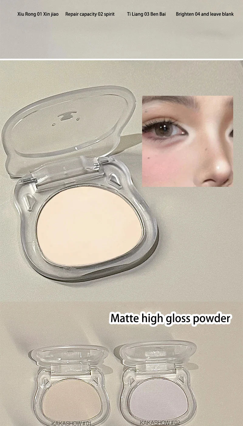 Skin-friendly powder, oil control skin, fill makeup concealer,waterproof and sweat proof, do not take off makeup not card powder Beauty Trend Shop