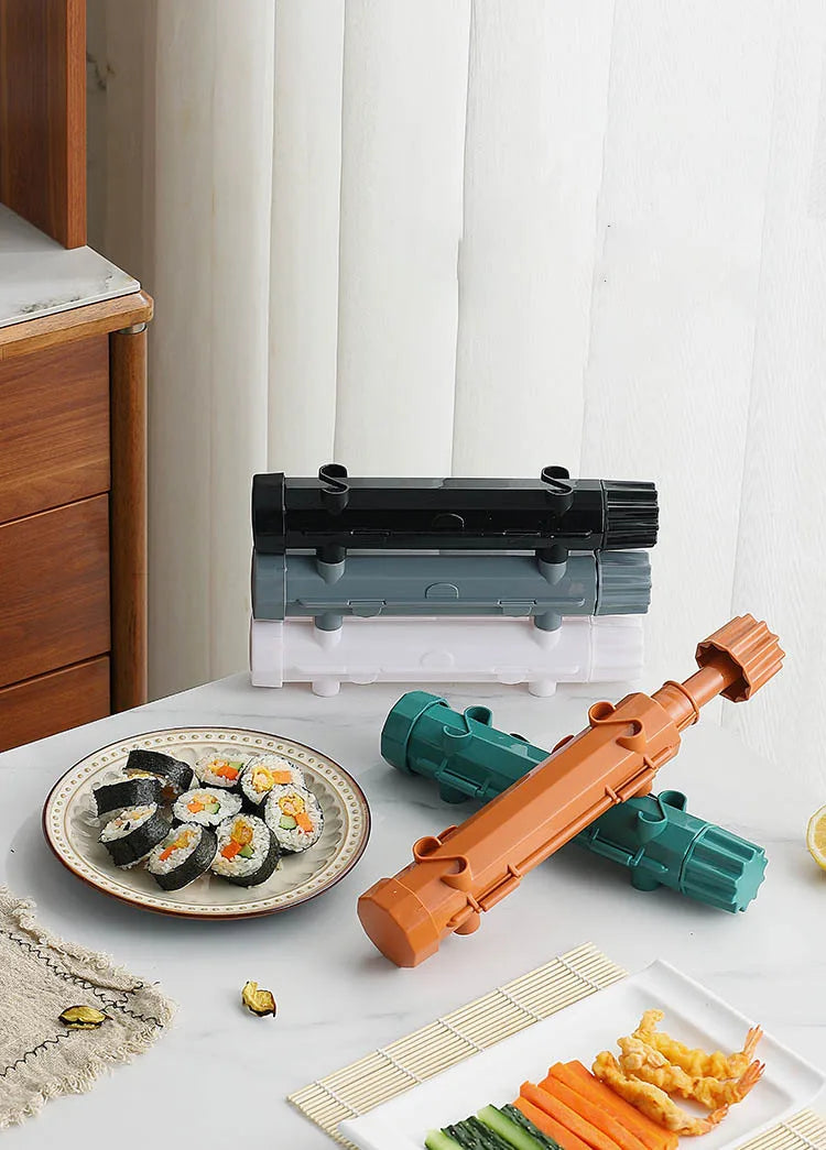 Sushi Tools Quick Make Japanese Roller Rice Vegetable Meat Roll Sushi DIY Sushi Making Machine Kitchen Supplies Beauty World Shop