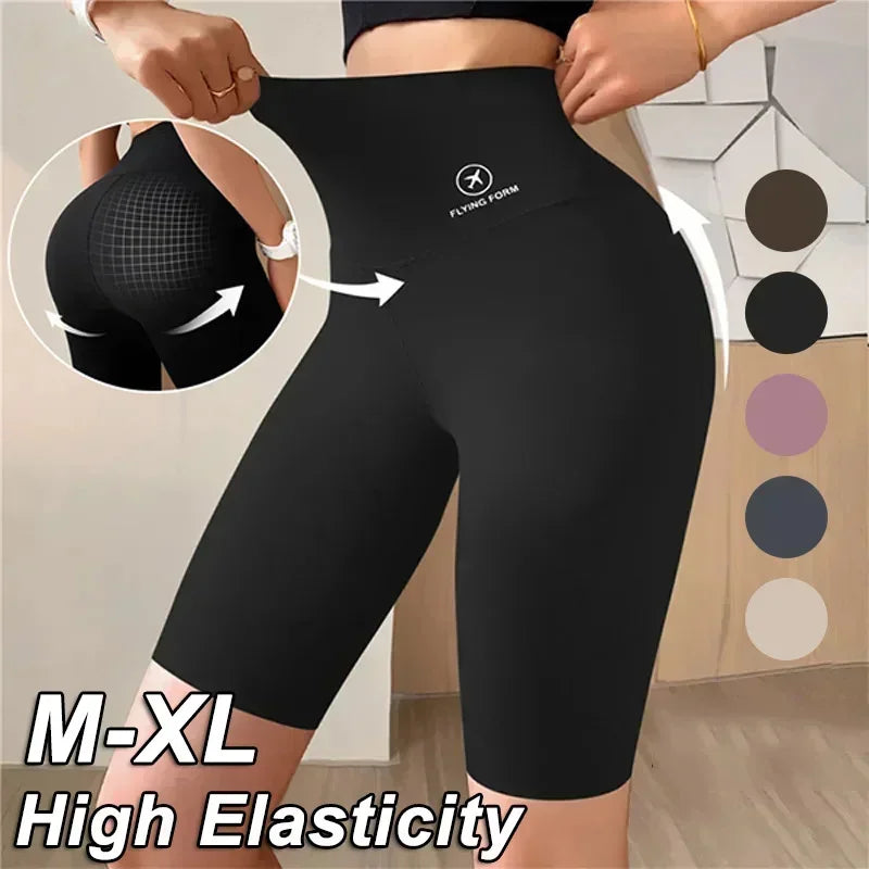 M-XL pantalones cortos deportivos para mujer, nuevos pantalones cortos para ciclismo, trotar, Fitness, cintura alta, Pues cortos Beauty World Shop