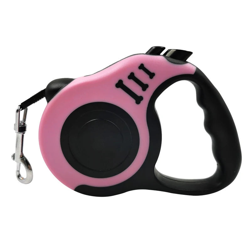 3m 5m Dog Leash For Small Medium Large Dogs Cats Automatic Retractable Strong Nylon Puppy Lead Schnauzer Pet Supplies