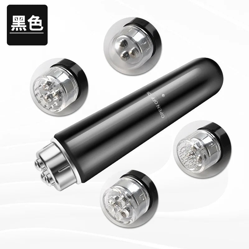 4 in 1 Electric Eye Massager Micro Vibration Facial Beauty Instrument for Relax Eye Dark Circles Eye Bags Puffiness Eye Massage Beauty World Shop