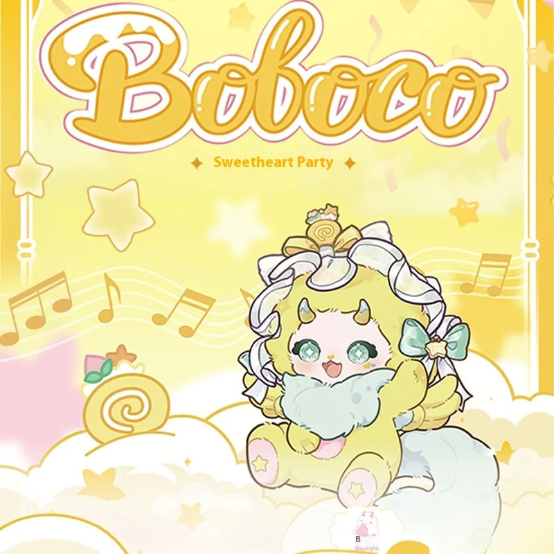 Boboco Sweetheart Party Vinyl Plush Blind Box Trendy Toy Cute Dolls Bag Pendant Decoration Accessories Mystery Box Surprise Gift Beauty World Shop