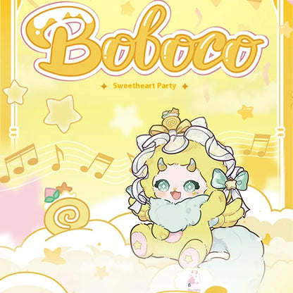 Boboco Sweetheart Party Vinyl Plush Blind Box Trendy Toy Cute Dolls Bag Pendant Decoration Accessories Mystery Box Surprise Gift Beauty World Shop