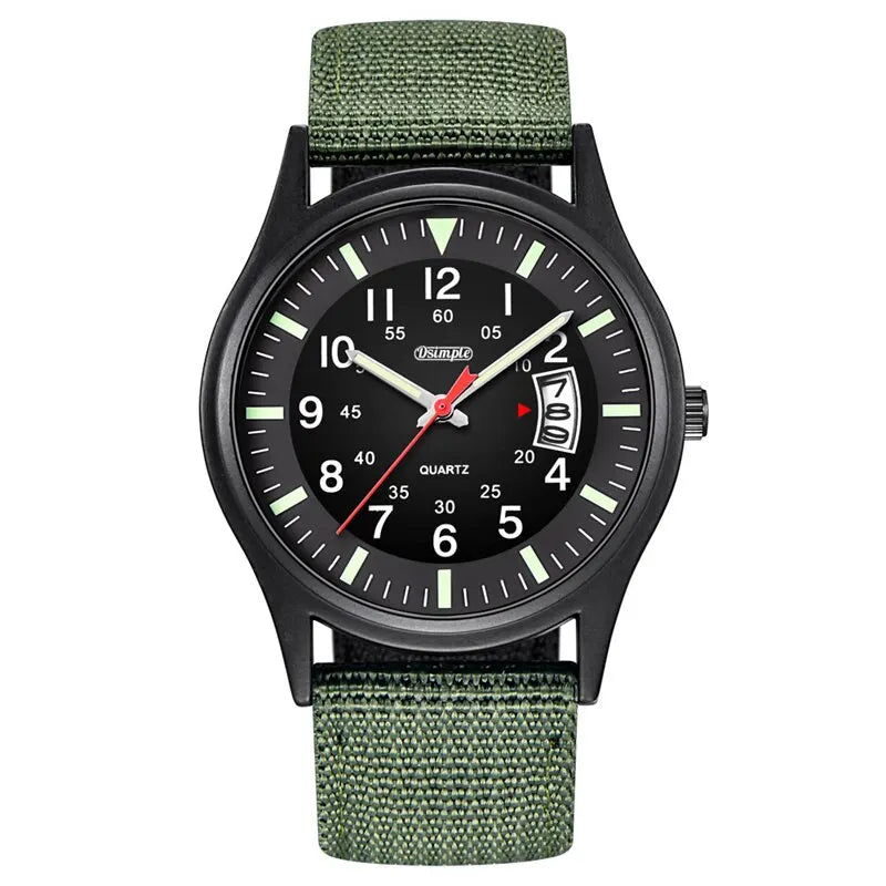 Reloj Hombre 2023 Fashion Mens Nylon Watches Luxury Men Army Military Quartz Watch Calendar Date Wristwatch Relogio Masculino Beauty World Shop
