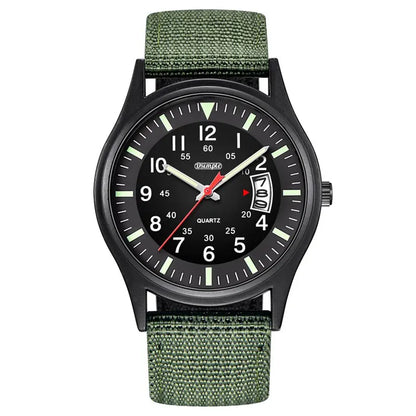 Reloj Hombre 2023 Fashion Mens Nylon Watches Luxury Men Army Military Quartz Watch Calendar Date Wristwatch Relogio Masculino Beauty World Shop