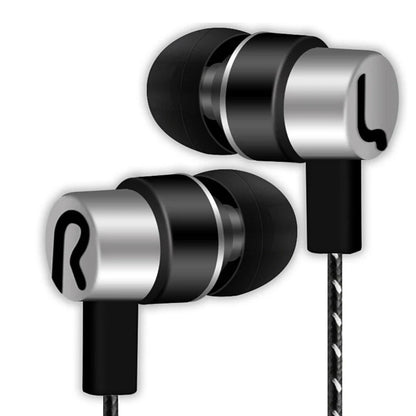 3.5mm In-Ear Wired Headphone 2 Basic Box Bass Stereo Earbuds Mobile Headphone Noise Cancelling Superb Bass Stereo Earphone Beauty World Shop