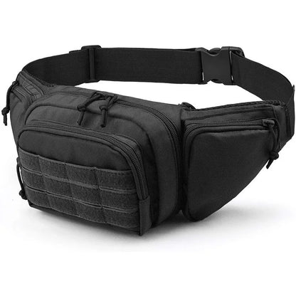 Men Waist Bag Belt Bumbag Waterproof Nylon Molle EDC Fanny Phone Pouch for Hunting Climbing Camping Beauty World Shop