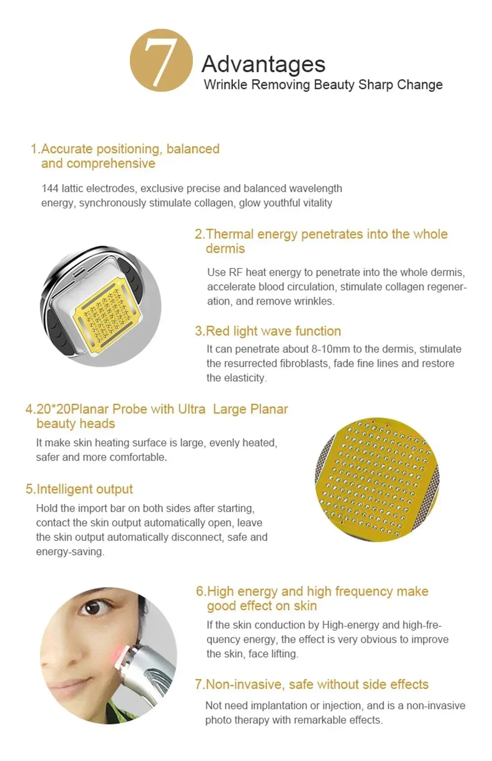 Electric Facial Lifting Machine Dot Matrix Skin Tightening Rejuvenation Wrinkle Removal Face Massager Home Use Beauty Devices Beauty World Shop