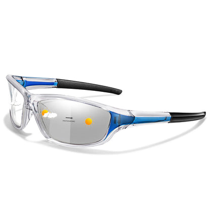 Photochromic Cycling Sunglasses Men Outdoor Sports Tactical Camouflage Goggles Vintage Driving Riding Fishing Windproof Beauty World Shop