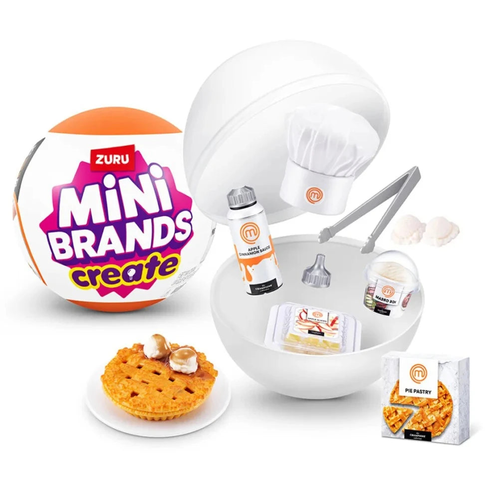 Zuru Mini Brands Blind Box 5 Surprises Masterchef Set Brands Masterchef Series 1 Mystery Ball Bundle Surprise  Collectibles Toy Beauty World Shop