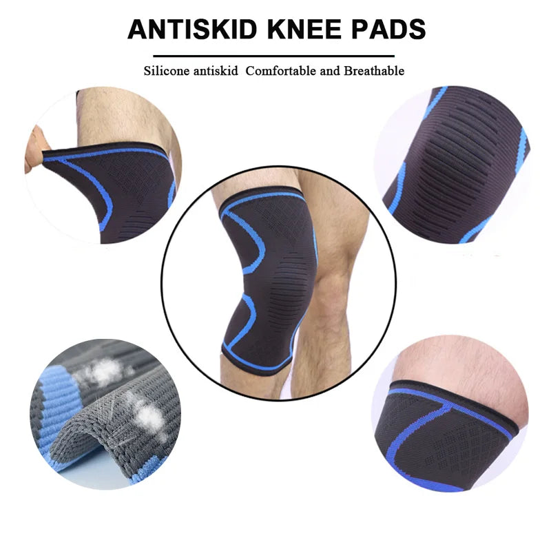 1pc Knee Brace Knee Sleeve Support For Men And Women Knee Pads For Running, Hiking Meniscus Tear Arthritis Joint Pain Relief Beauty World Shop