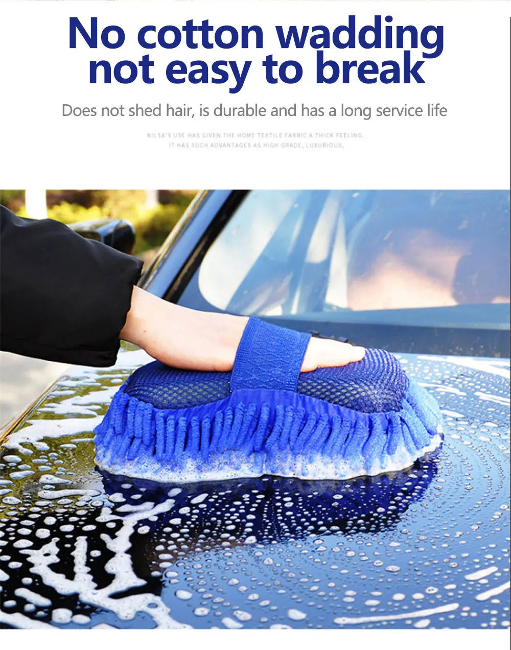 High-Quality Auto Cleaning Sponge Brush For Car Wheel Tire Wash Wipe Water Suction Sponge Pad Wax Polishing Tyre Brushes Tools Beauty Fashion