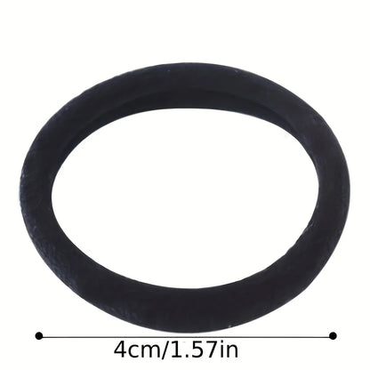 50/100 pieces of black and white hair bands, women's hair bands, high-elasticity rubber band hair bands, hair bands Beauty World Shop