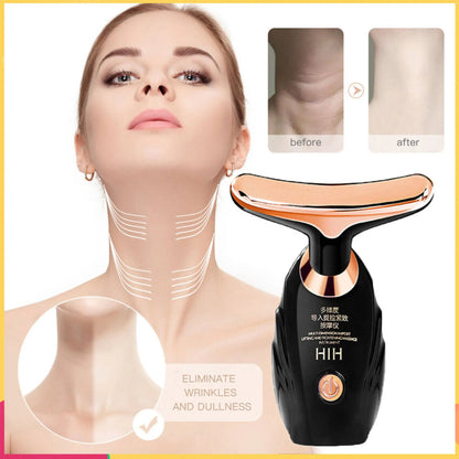Face Lifting Device Neck Facial Eye Massage Introducer Microcurrent Skin Rejuvenation Anti Aging Beauty Device Face Massager Beauty World Shop