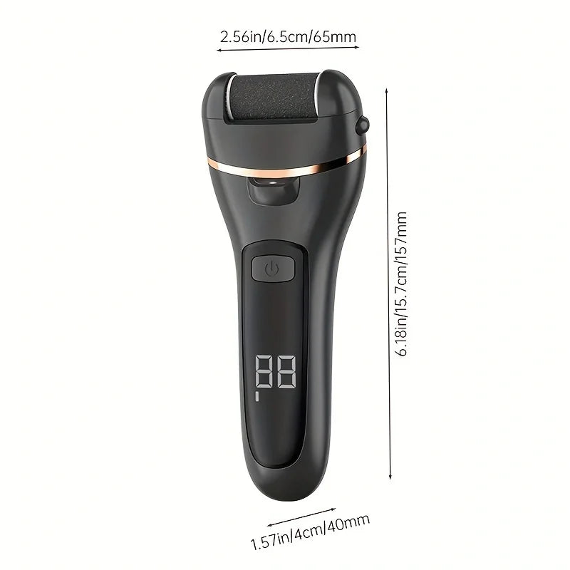 Rechargeable Electric Foot Grinder - USB Powered Callus Remover with Adjustable Speeds, for Men & Women's Pedicure and Self-Care Beauty World Shop