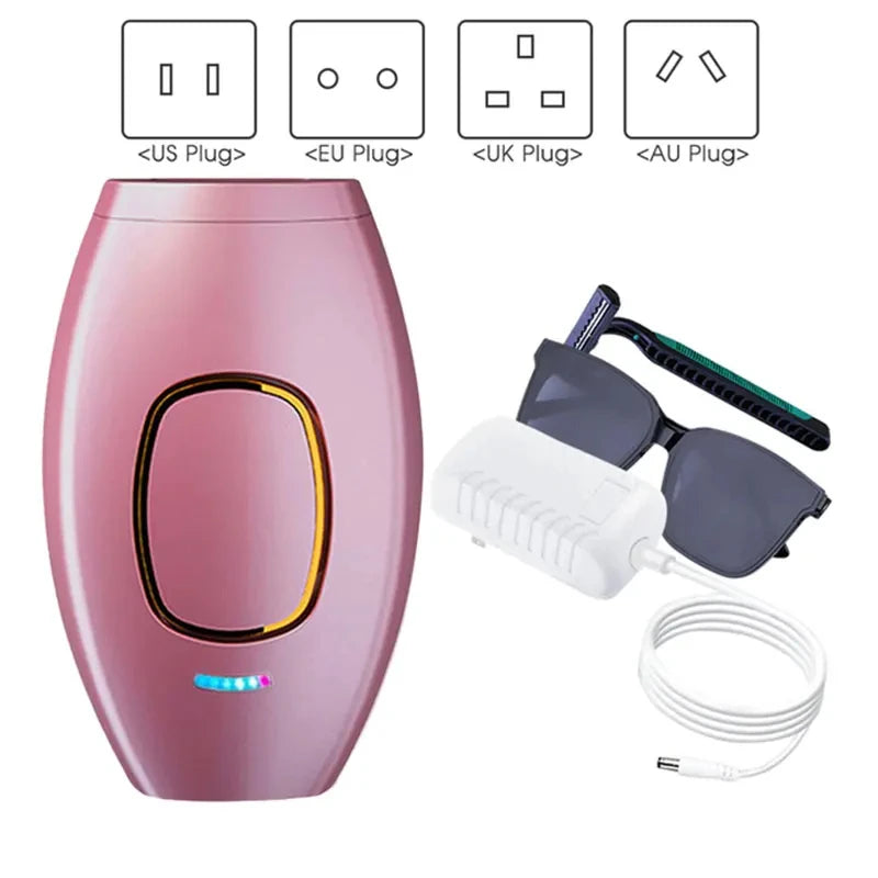 Body Bikini IPL 500,000 Flash Depilator Pulses Permanent Laser Epilator Painless For Women Hair Removal Home Use Devices Beauty World Shop
