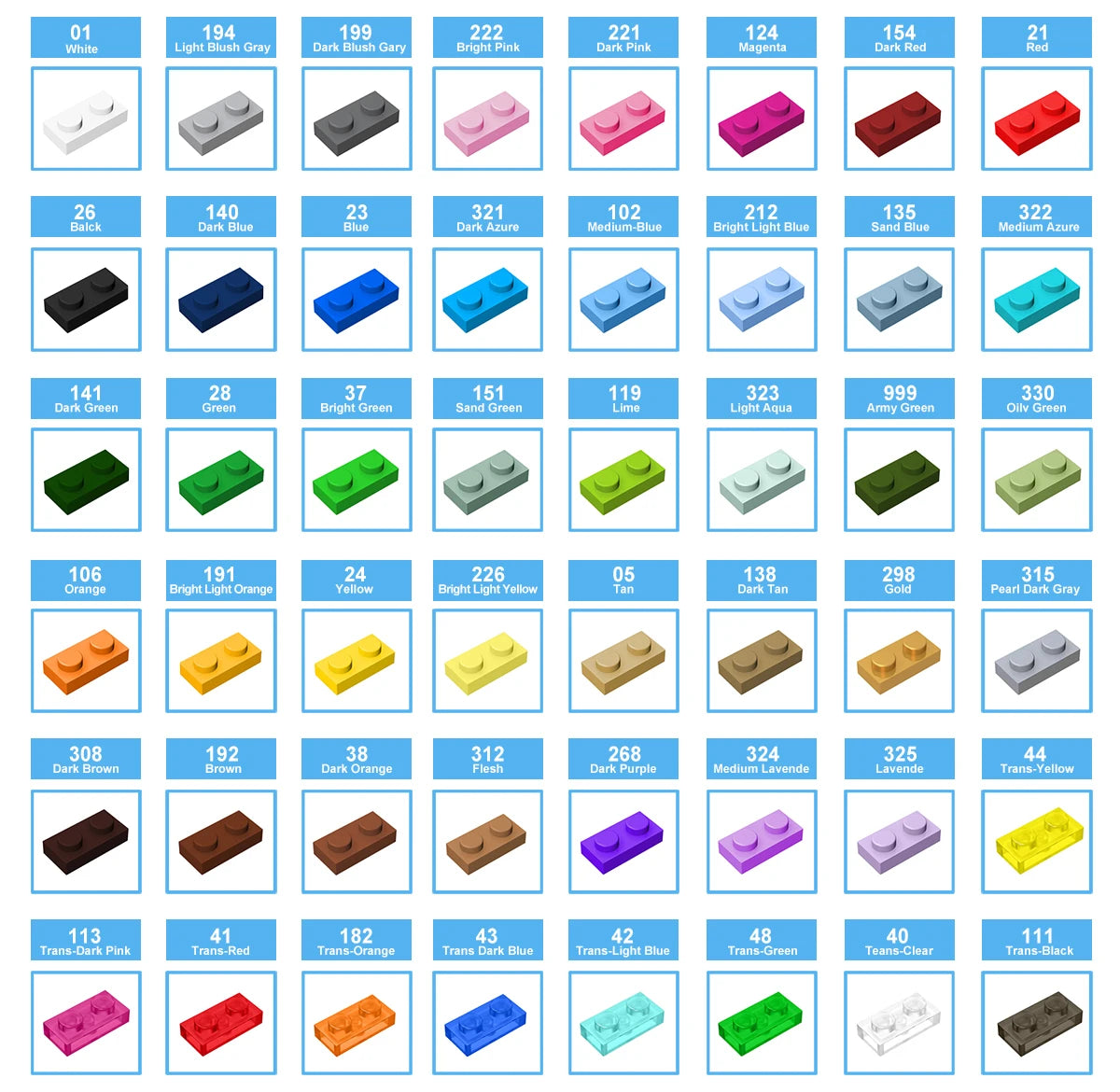 MOC 10PCS 3062 Round 1x1 Building Blocks High-Tech 30068 House Castle Bricks Educational Particle Toys Children Birthday Gifts Beauty World Shop