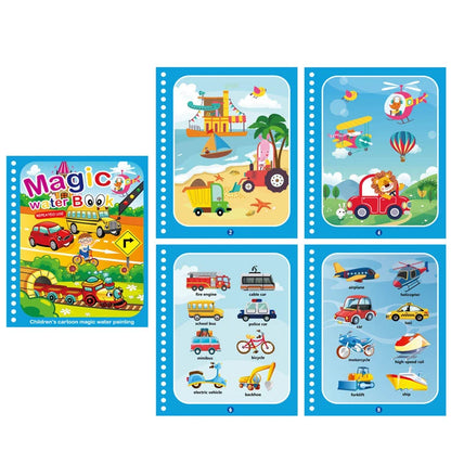 NEW Kids Magic Water Drawing Books Coloring Books Painting Toys for Kids Birthday Christmas New Year Gift for Boys and Girls Beauty Fashion