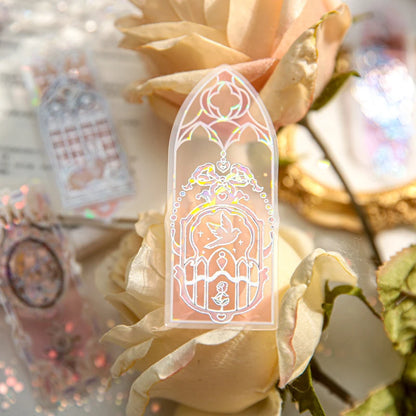 4Style 10pcs/pack Shell Light PVC Bookmark Streamer Dream High Value Ins Fresh Reading Mark Card Decoration Student Stationery Beauty World Shop