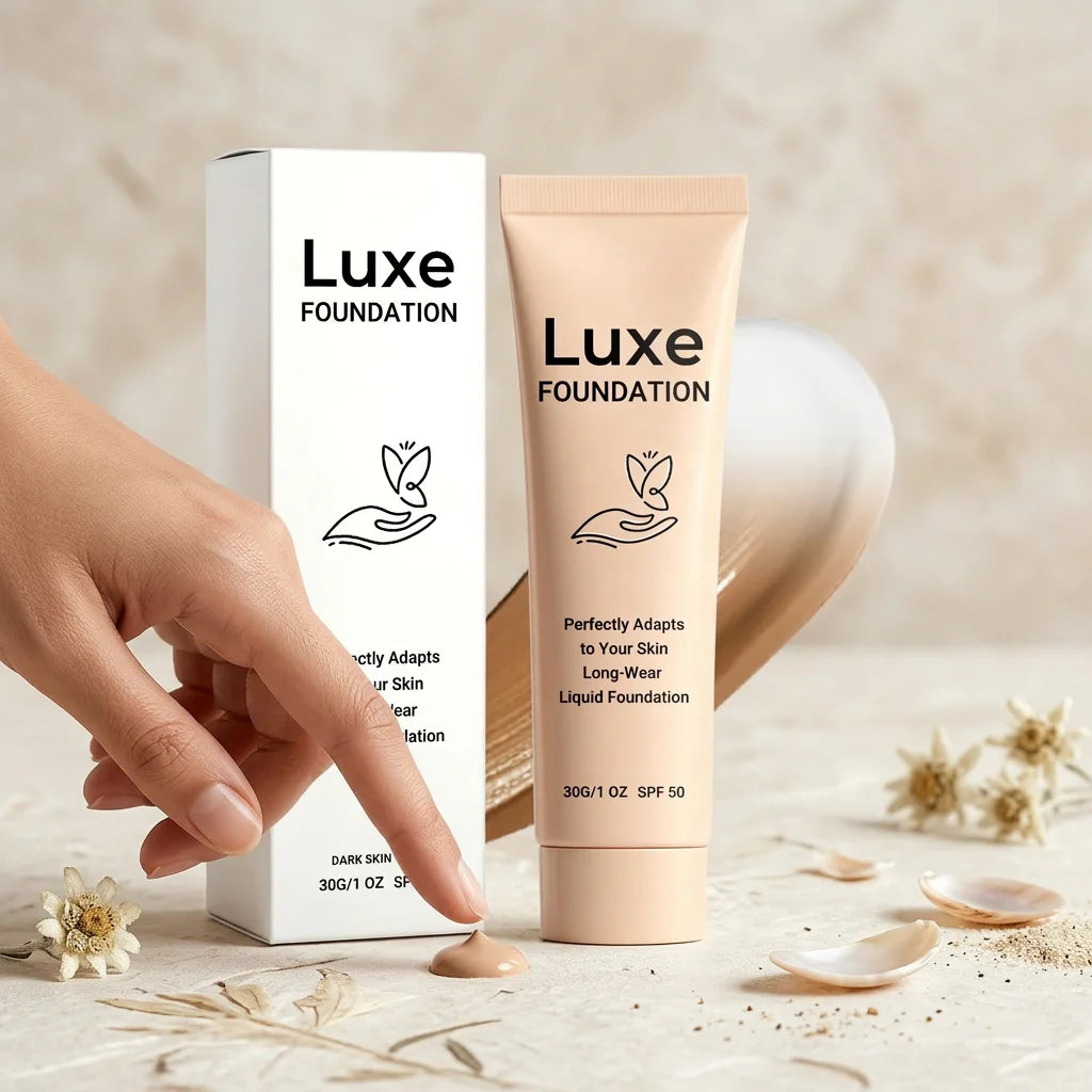 SPF 50 Color Changing Foundation Self Adjusting Adapt Skin Tone Conceal Face Fine Flaws Natural Invisible Skin Pores Makeup Base Beauty World Shop