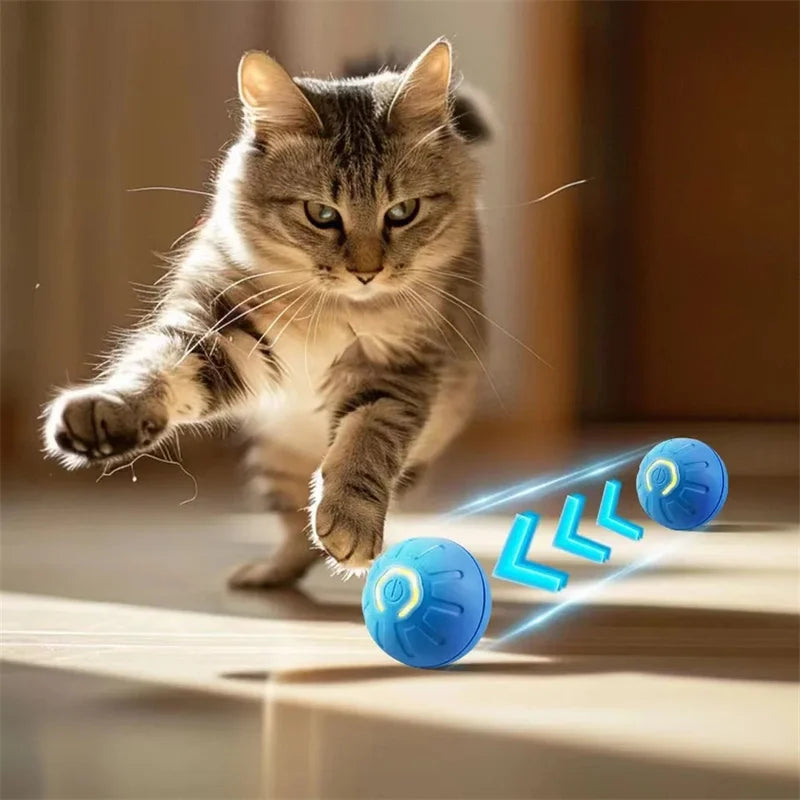 Smart Dog Toy Ball Electronic Interactive Pet Toy Moving Ball USB Automatic Moving Bouncing for Puppy Birthday Gift Cat Products Beauty World Shop