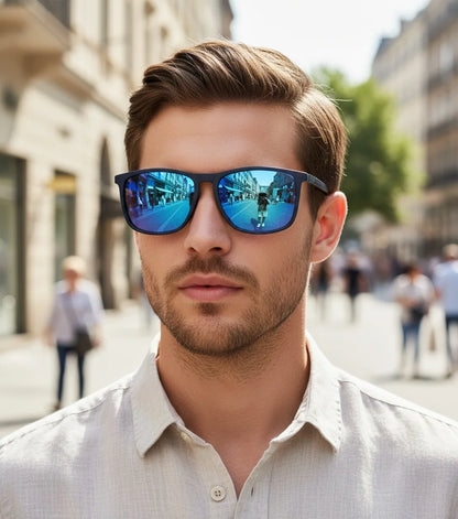 New Style Sun Glasses Driving Glasses Fashionable Square Sun Glasses Men And Women Anti-ultraviolet Sunglasses 1166 Beauty World Shop
