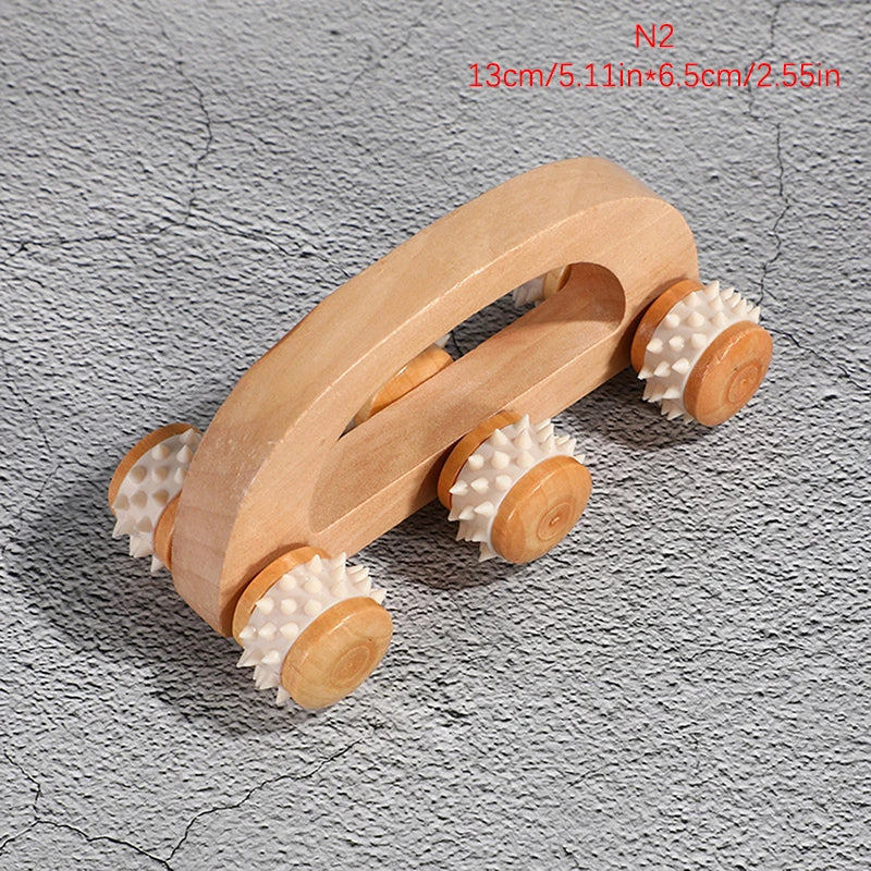 Wooden Massage Roller Portable Massage Tools For Face Neck Muscle Relax Head Foot Massager Stick Body Relaxation Beauty Health Beauty World Shop