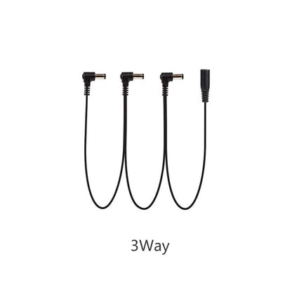 Daisy Chain Cable 1 to 2 3 5 6 8 10 Ways Guitar Effect Pedal Accessory 9V DC Adapter Plug Power Cord Beauty World Shop
