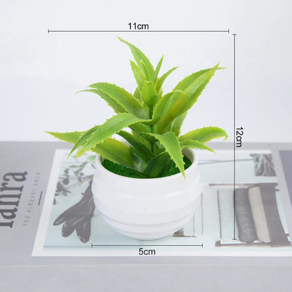 Artificial Plants Bonsai Small Tree Pot Fake Plant Flowers Potted Ornaments For Home Room Table Decoration Hotel Garden Decor Beauty World Shop