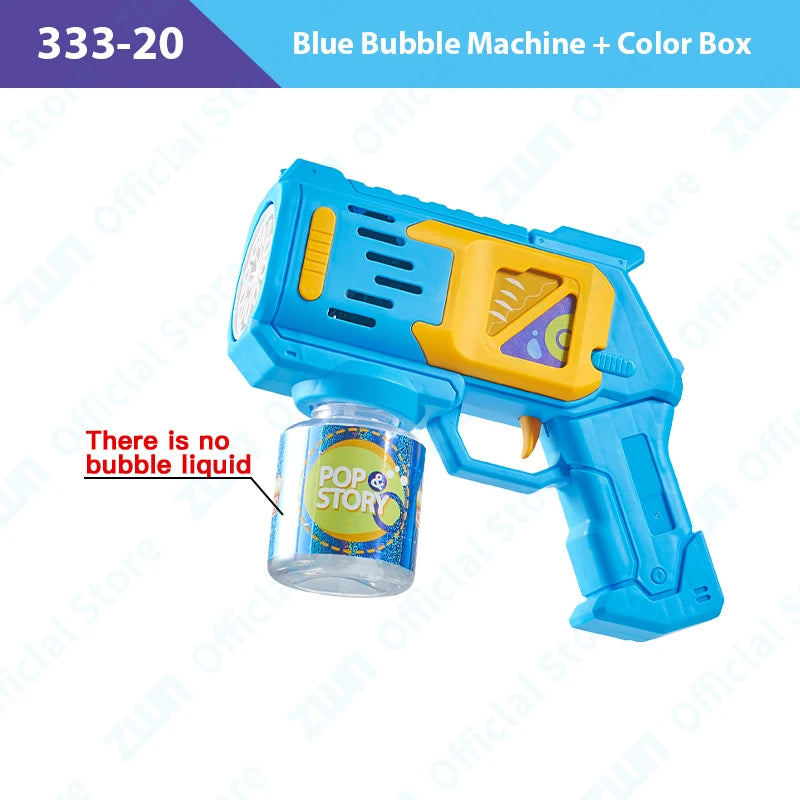 Children Bubble Gun Toy Astronaut Fully Automatic Bubble Machine Bubbles Gun Outdoor Game Fantasy Toy for Boys Girls Gifts Beauty Fashion
