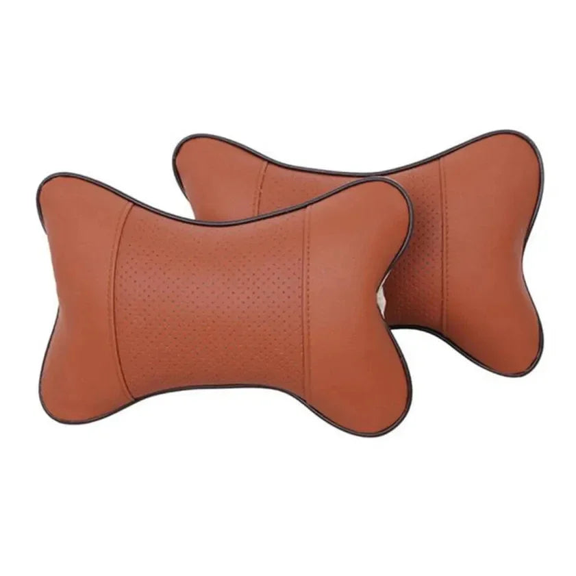 Universal Car Neck Pillow Bone Shape Headrest All Season Soft Auto Interior Cushion for Car Driving Rest Beauty World Shop