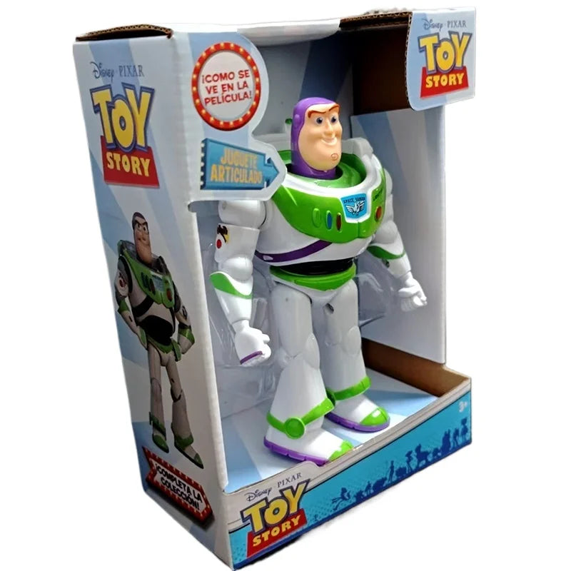 HOT Disney Toy Story 3 Buzz Lightyear Woody Anime Figure Toy Model Statue Ornament Pendant Action Doll Collection Kids Xmas Gift Beauty World Shop