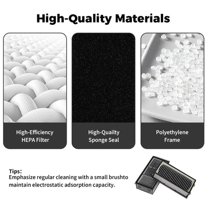 For Dreame Main Side Brush Hepa Filter Mop Rags Dust Bag X50 Pro/X50 Ultra/X50Master/L40S Pro Ultra/L50 Pro Ultra/MOVA V50 Ultra Beauty World Shop