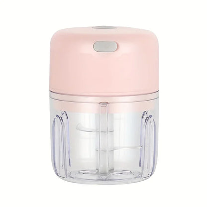 2027 250ml Mini Rechargeable Garlic Chopper Meat Grinder Durable and Sturdy Suitable for Crushing Garlic Chili Onions Minced Mea Beauty World Shop