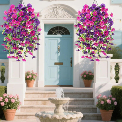 1/2Pcs Artificial Flowers Vine Morning Glory Wedding Bridal Home Room Table Festival Decor Outdoor Yard Garden Arch DIY Gift Box Beauty World Shop