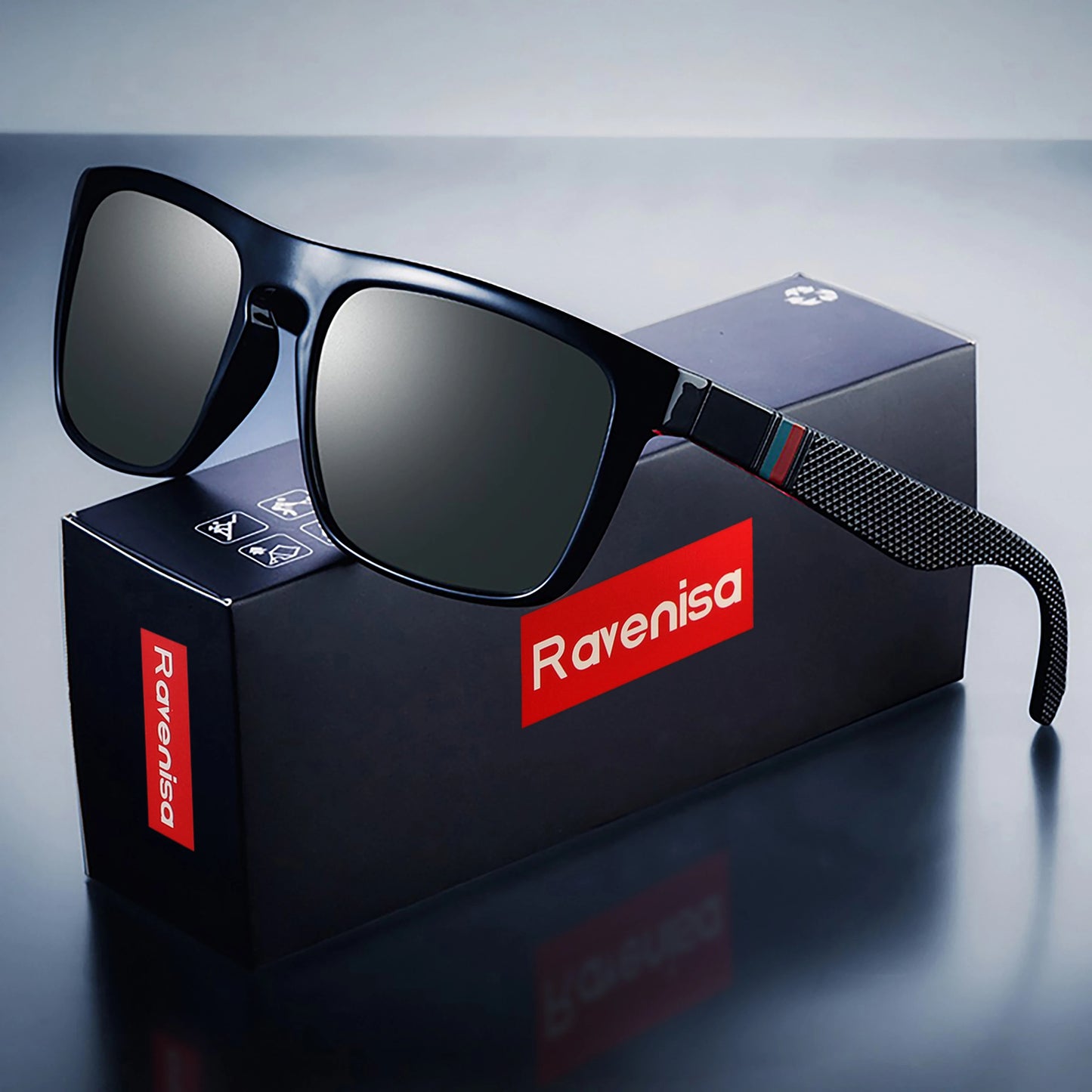 Fashion Square Vintage Polarized Sunglasses Men Women Retro Driving Fishing  Sun Glasses UV400 Eyewear Beauty World Shop
