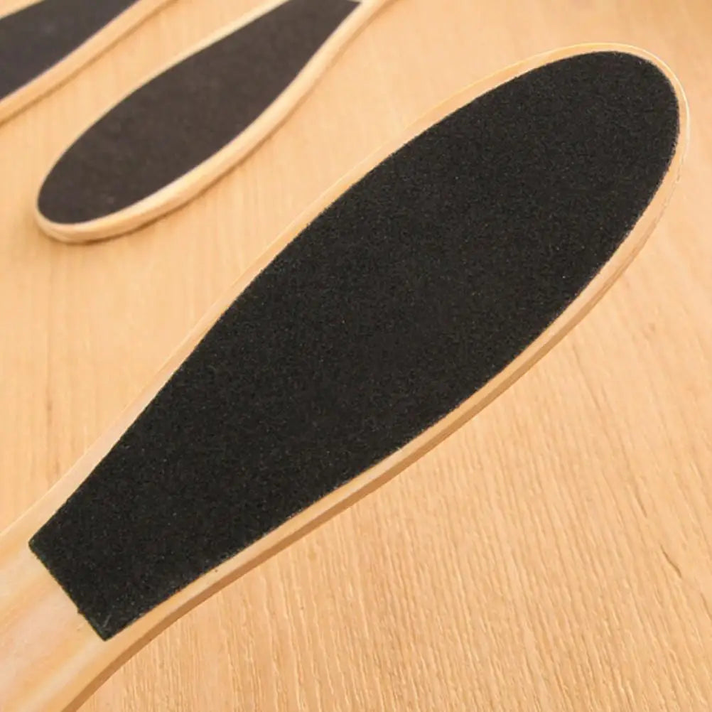 Professional Foot File Double Sided Deadskin Callus Remover for Feet Wooden File to Smooth Hard Coarse Tough Skin Foot Care Tool Beauty World Shop