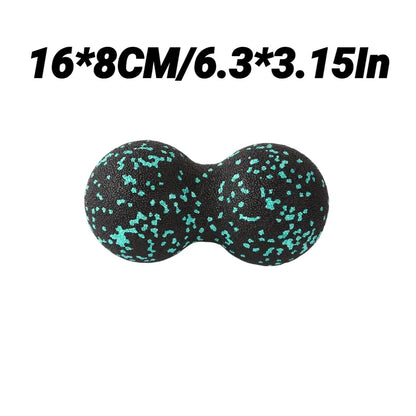 Yoga Peanut Balls Body Massage Fascia Ball Suit Foam Block High Density Muscle Relaxation Lacrosse Exercise Fitness Relieve Pain Beauty World Shop