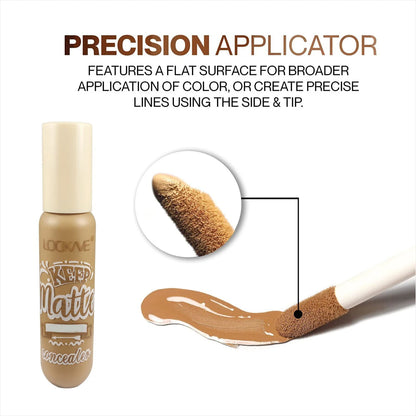 Liquid Concealer Stick Foundation Cream 6 Color Moisturizing Full Coverage Acne Dark Circle Natural Matte Concealer Cream Makeup Beauty World Shop