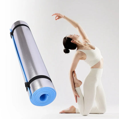 Waterproof Yoga Mat Moisture-proof Yoga Mat Thickened Camping Picnic Mat Portable Multifunction for Fitness Exercise Beauty World Shop