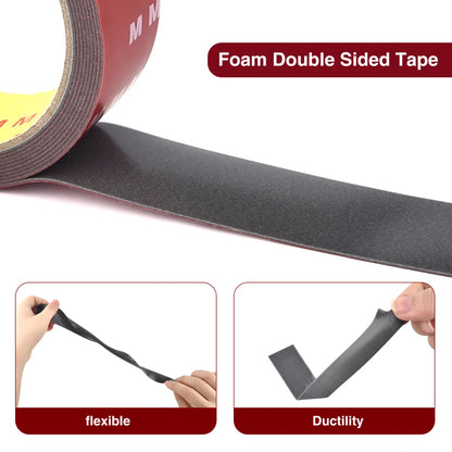 3Meters Strong Double Sided Adhesive Tape With High Viscosity For Automotive Use High Temperature Resistant Fixed Adhesive Patch Beauty World Shop